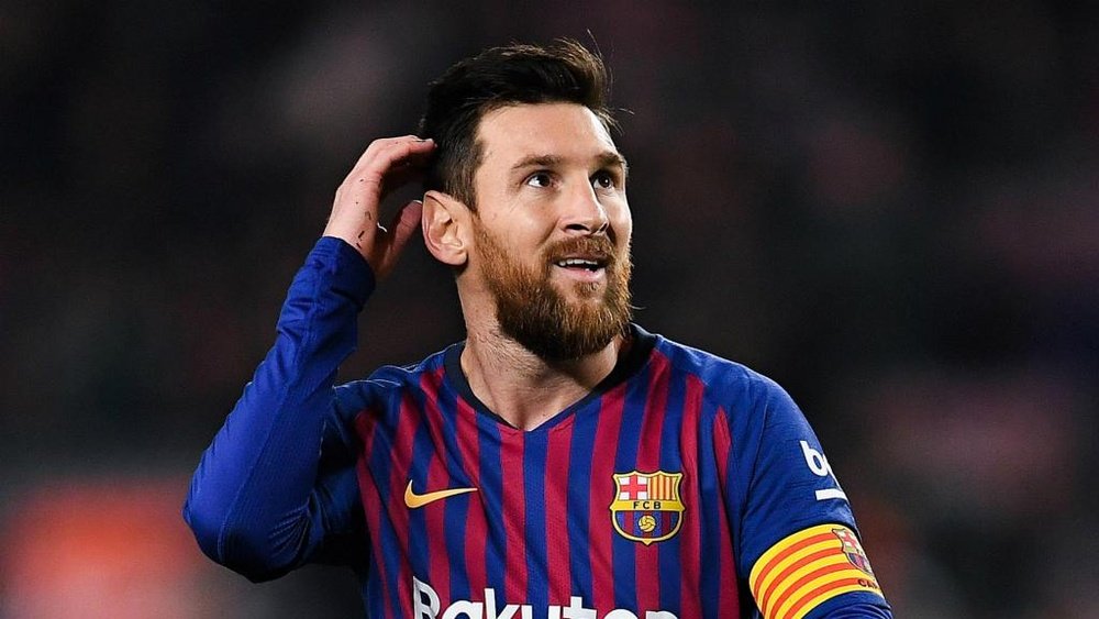 Messi had to make do with a substitute role. GOAL