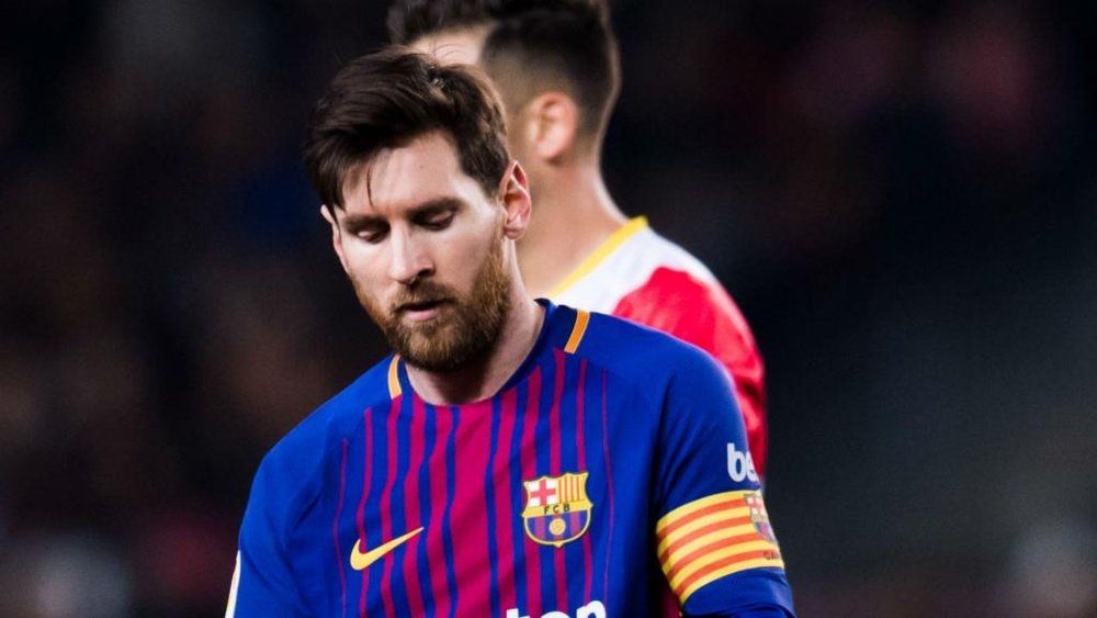 Messi is out of the squad. GOAL