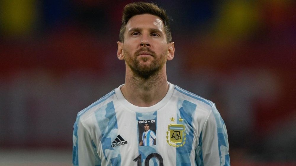 Lionel Messi will lead Argentina out against Chile. GOAL