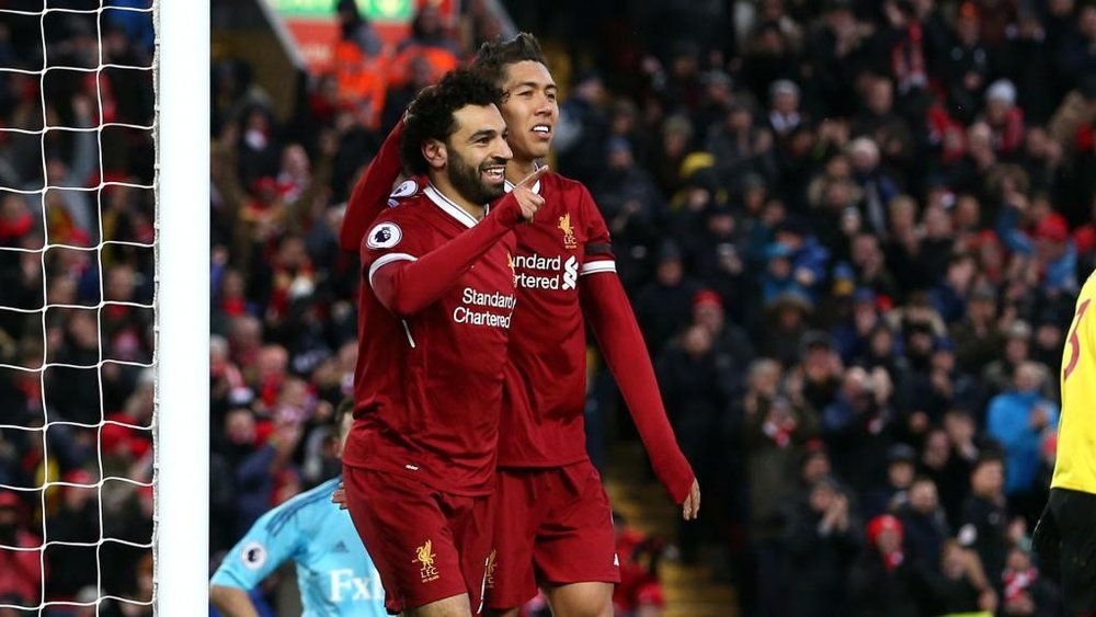 Liverpool terá que aprender a jogar sem Salah e Firmino no maior desafio da temporada. Goal