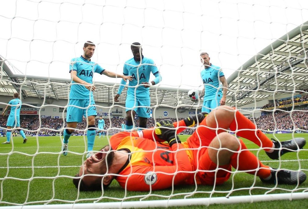 Brighton-Tottenham (3-0) : 10 buts en 2 matchs, Lloris out, le cauchemar des Spurs continue ! AFP