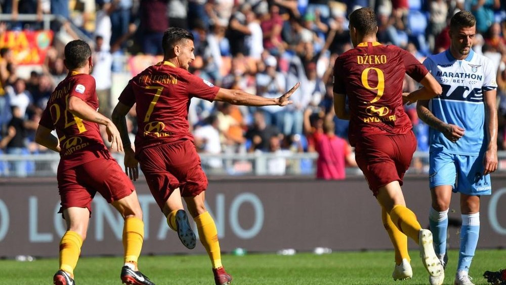 La Roma vince il derby. Goal