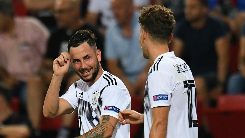 Luca Waldschmidt and Marco Richter were part of a hugely successful Germany team. GOAL