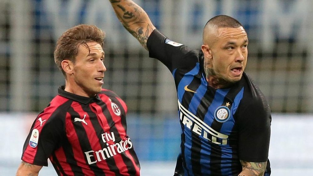 Biglia: VAR should have checked Nainggolan tackle. Goal