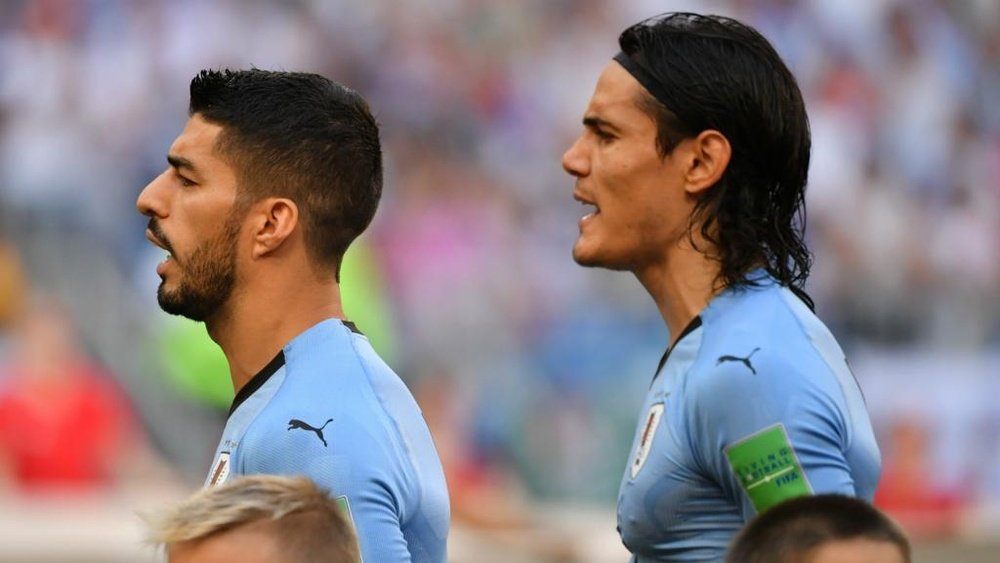Le groupe de l'Uruguay. Goal