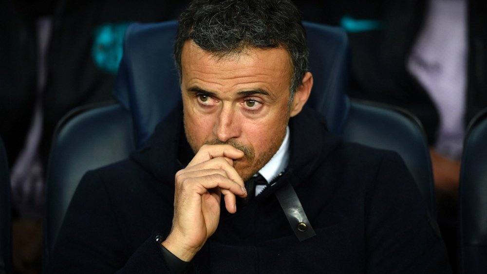 Luis Enrique is doubtful about his side's future. Goal