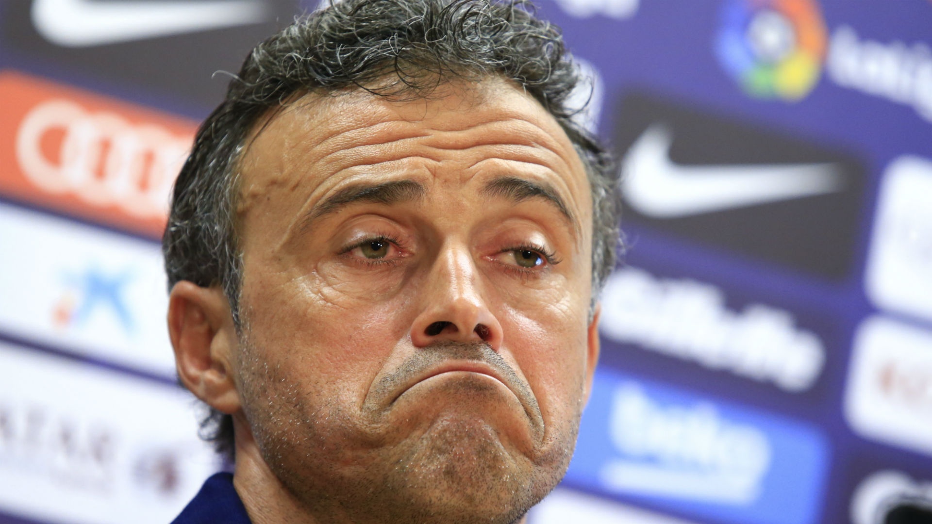 Luis Enrique backs his superstar. Goal
