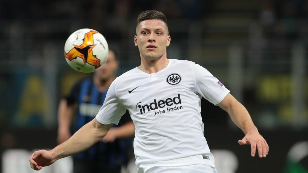 Luka Jovic has joined Real Madrid and will sign in the summer. GOAL
