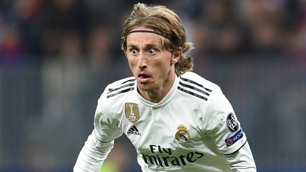 Modric is not phased. GOAL
