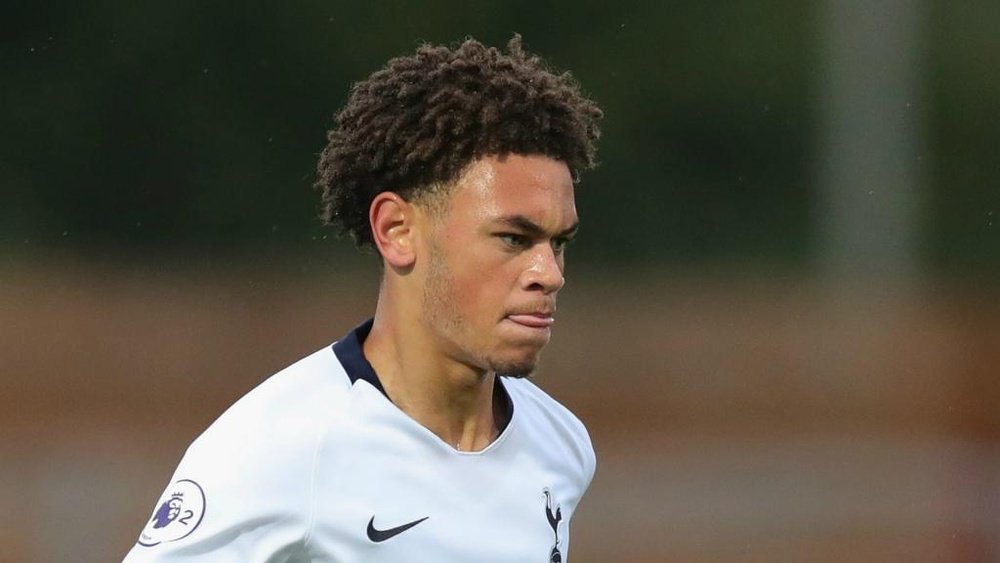 Luke Amos has signed a three-year deal with Spurs. GOAL