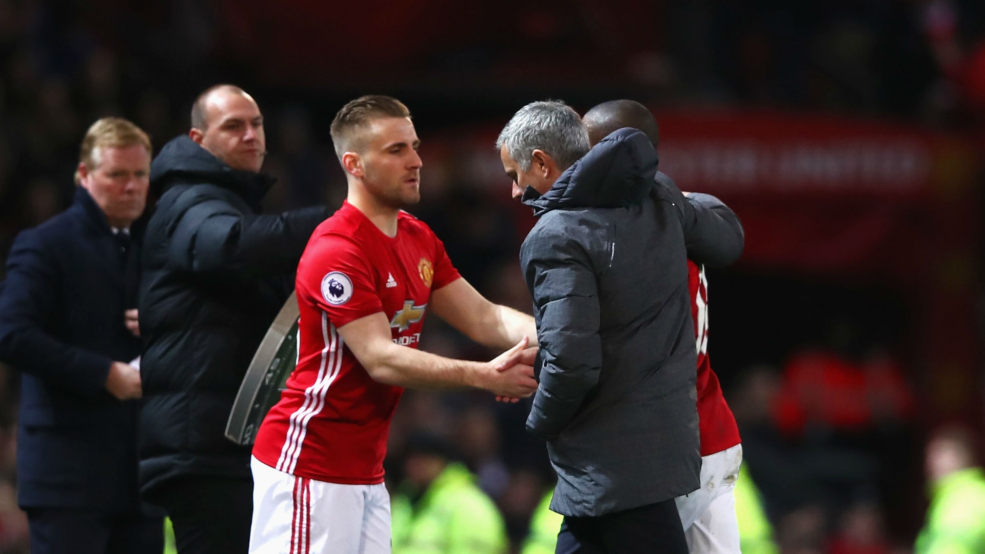 Luke Shaw. GOAL