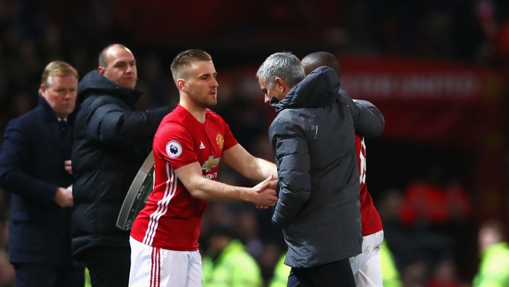 Luke Shaw. GOAL