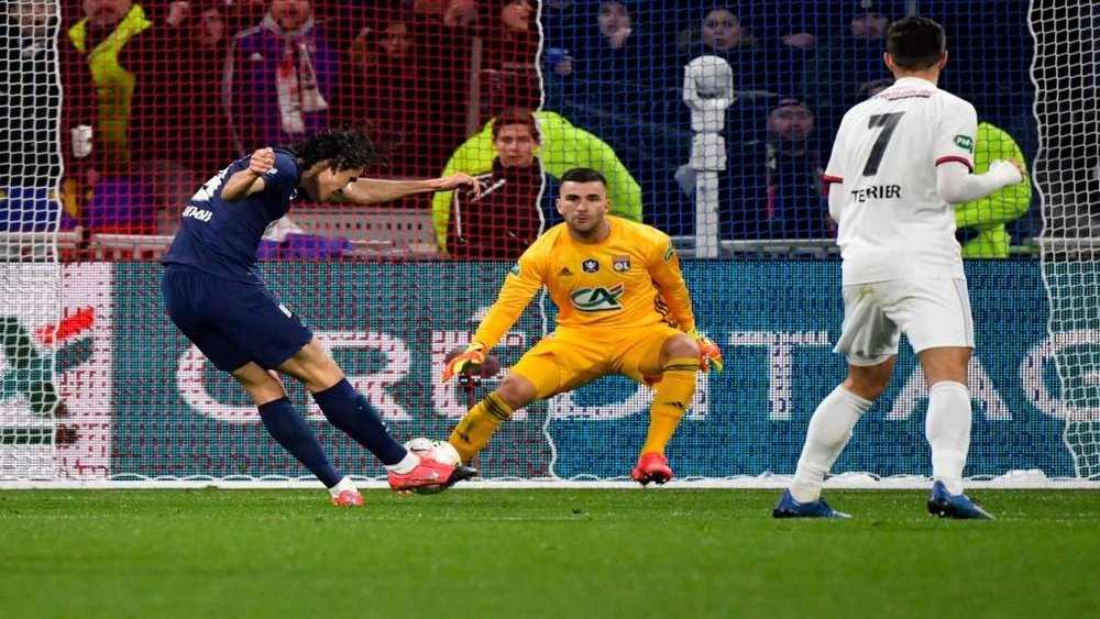 Un carton en trompe l'œil. Goal