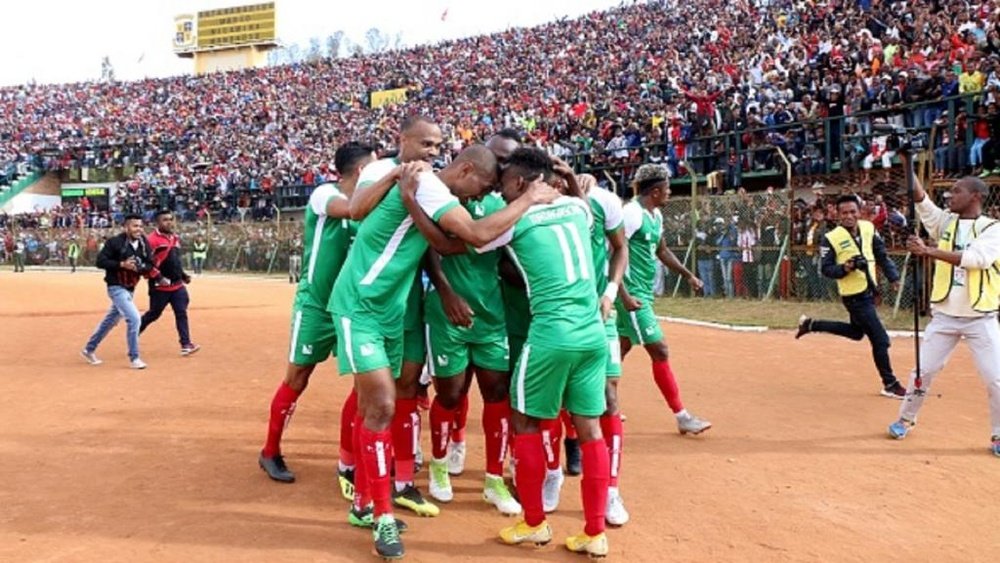 Madagascar fait ses grands débuts en CAN. AFP