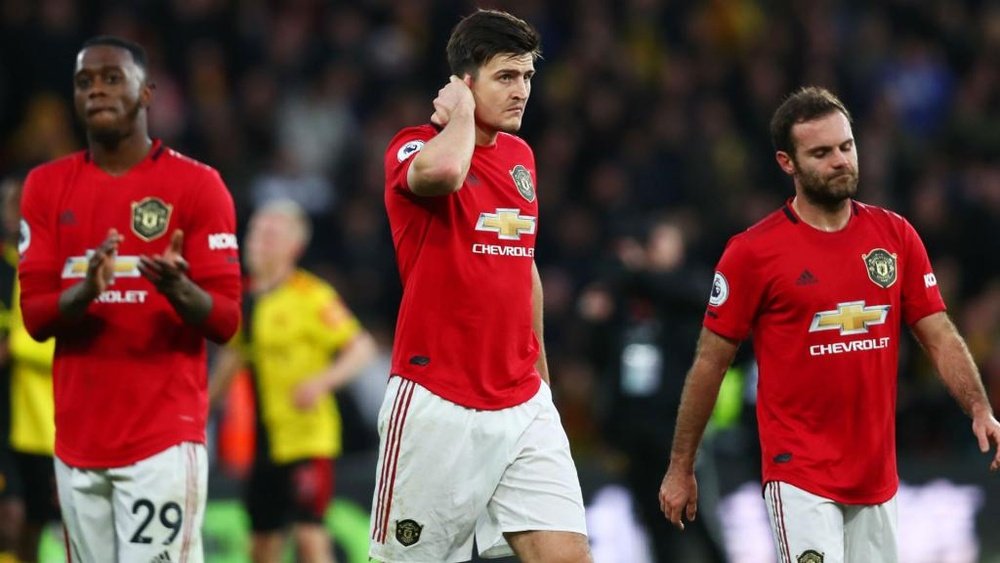 Maguire cannot understand why United are struggling against bottom half sides. GOAL