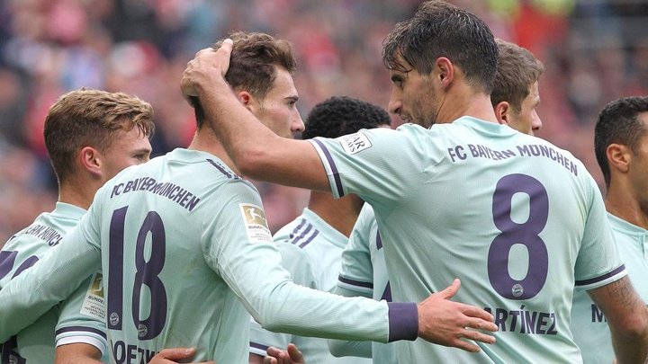 Le Bayern Munich confirme son regain de forme à Mayence