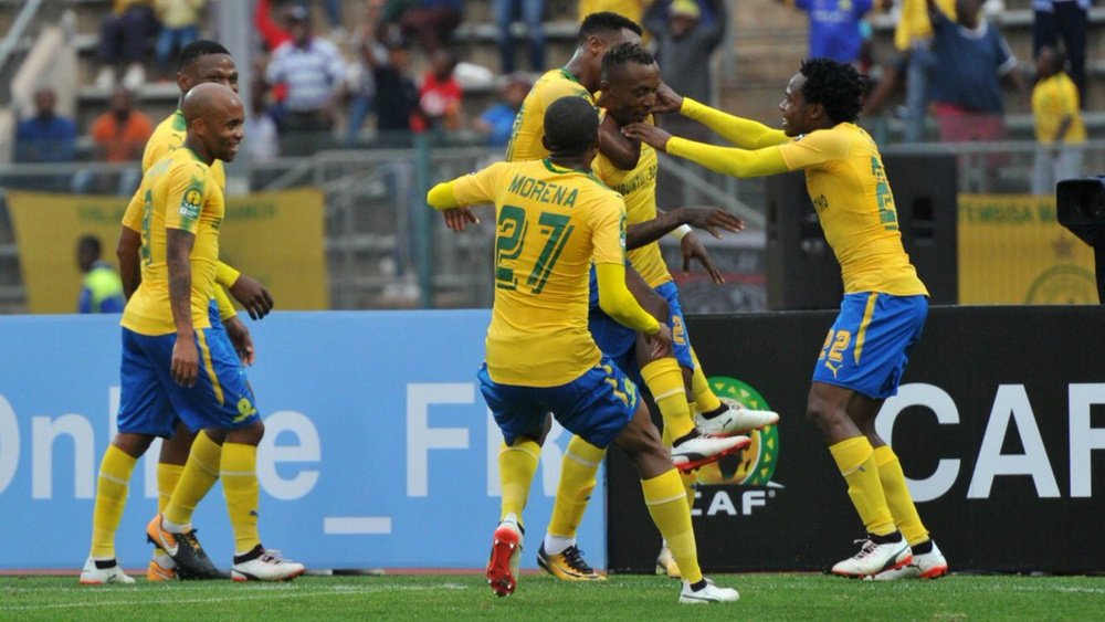 Mamelodi Sundowns are on course for a CAF Champions League semi-final berth. GOAL