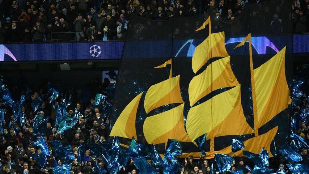 Manchester City fans have never got behind the Champions League. GOAL