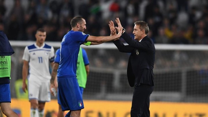 Chiellini reveals Italy coach's Euro 2020 ambition. We thought Mancini was crazy!