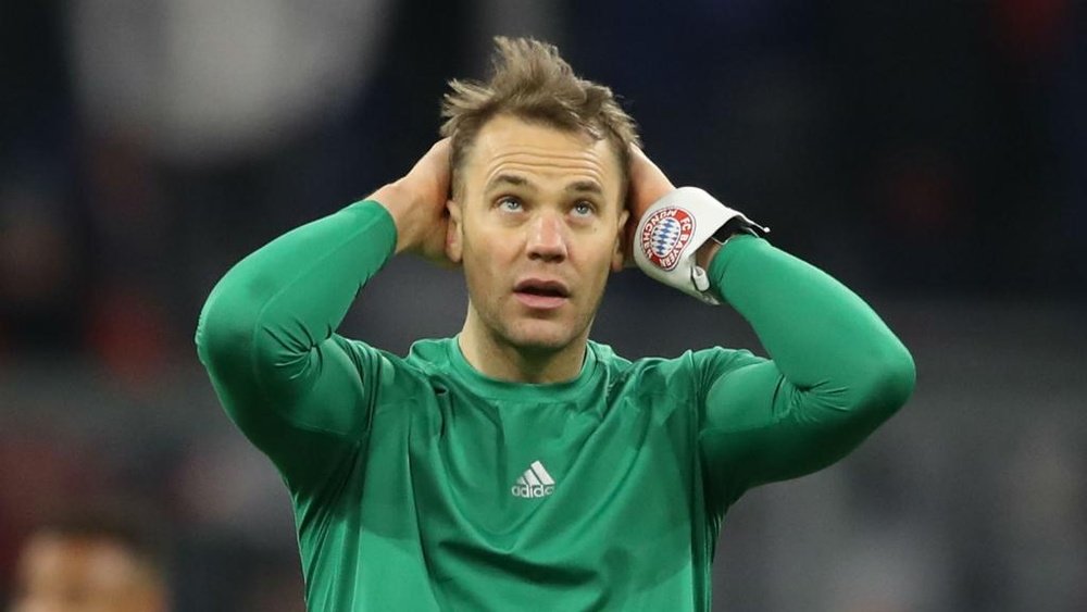 Neuer has been struck down by a stomach bug three days before Bayern's next match. GOAL