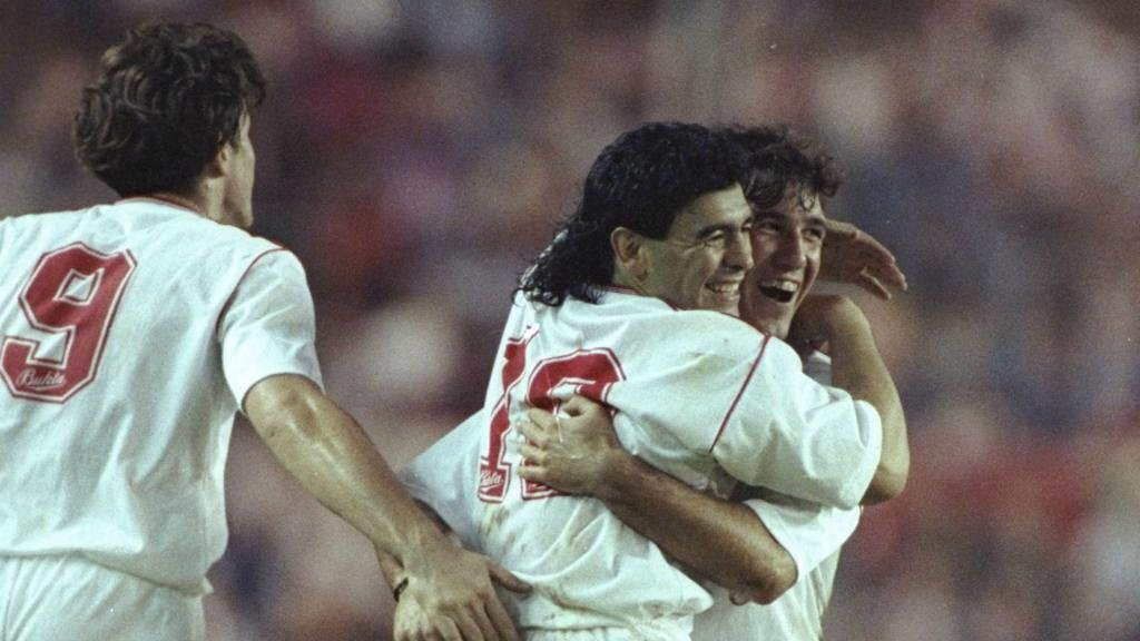 Sevilla v Bayern: Maradona's return