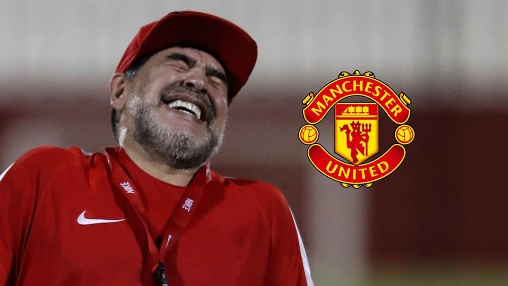 Maradona ‘cava’ vaga no Manchester United: sou o homem certo
