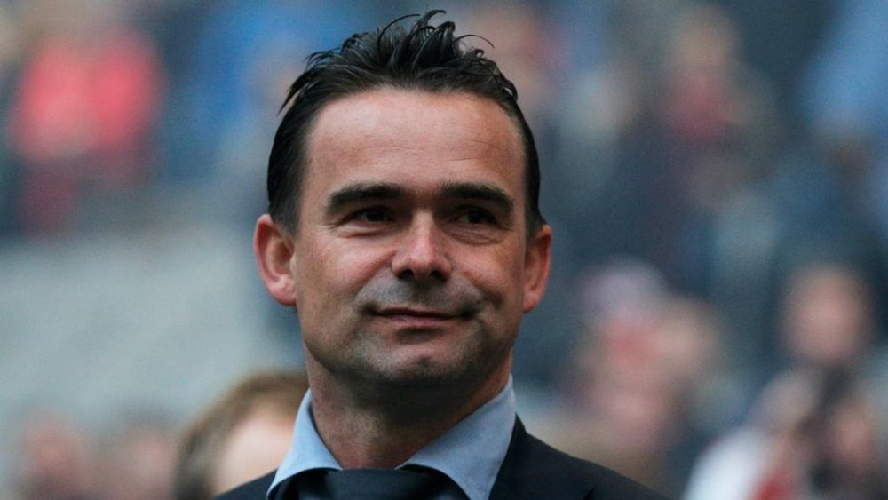 Marc Overmars has extended his stay with Ajax until 2024. GOAL