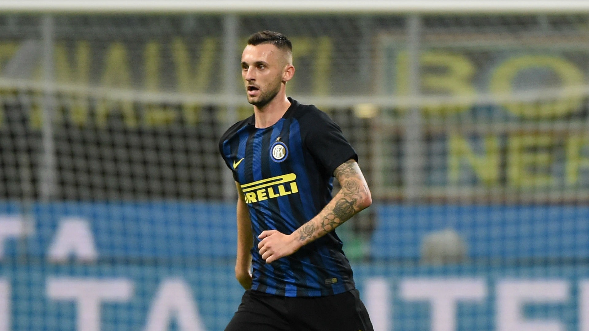 Brozovic in action for Inter. Goal