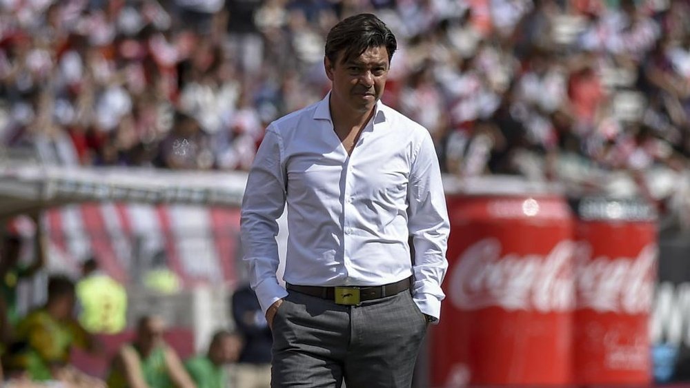 River Plate manager Marcelo Gallardo. GOAL