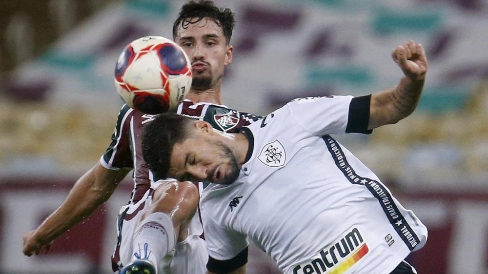 Botafogo soma mais uma eliminação na temporada e Chamusca admite trabalho ruim. AFP