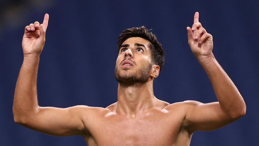 Marco Asensio sur les tablettes de Liverpool. AFP