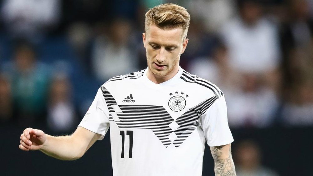 Reus will play no part against Russia. GOAL