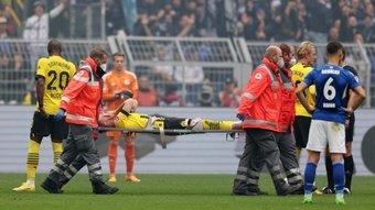 Marco Reus may not miss the World Cup despite being stretchered off on Saturday. GOAL