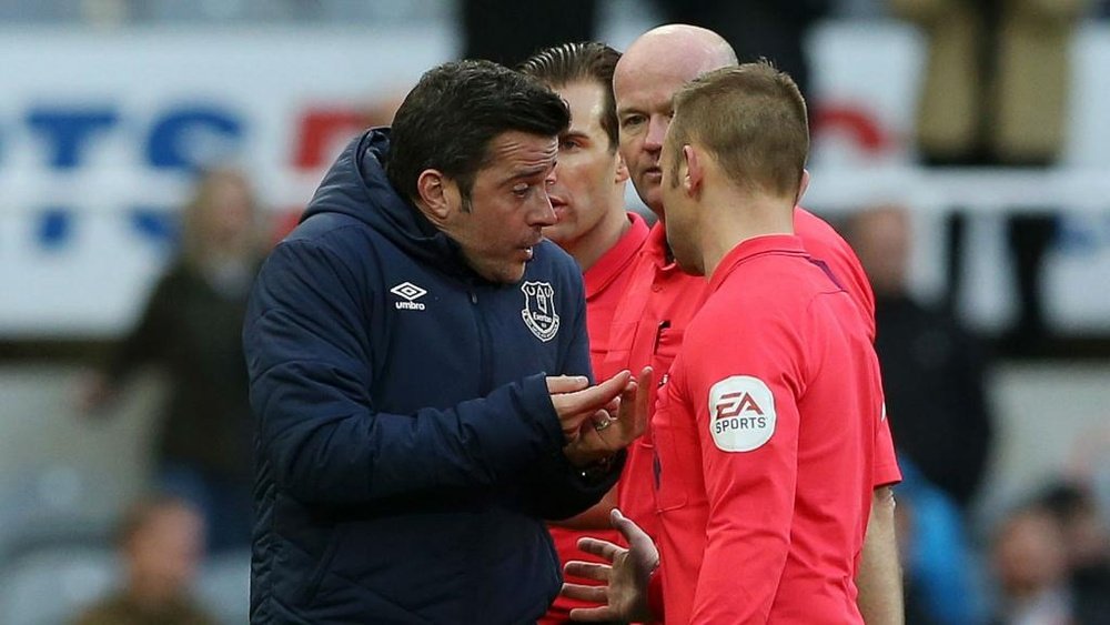 Marco Silva has been punished for his outburst. GOAL