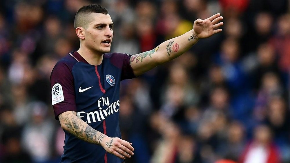 Verratti had just recovered from a sprained ankle sustained last month. GOAL