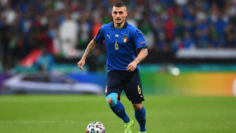 Marco Verratti was a vital component of Italy's Euros winning team. GOAL