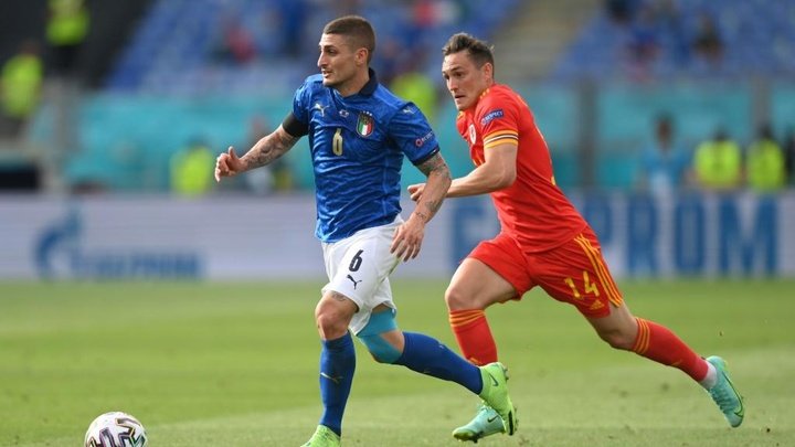 Verratti dazzles on his return as Mancini's Italy march on