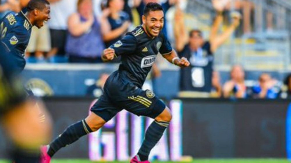 Marco Fabian helped Philadelphia stay top of the MLS. GOAL