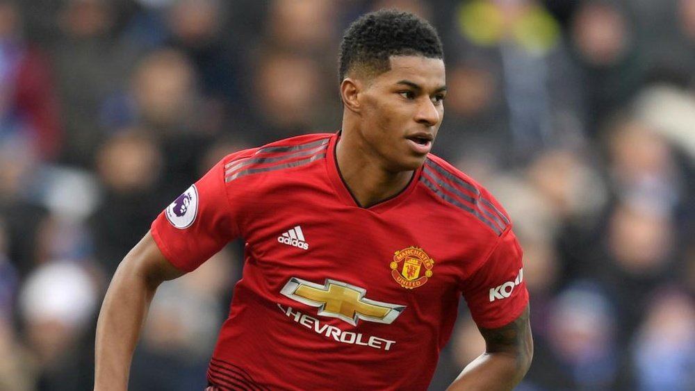 Rashford has been unable to shake off an ankle injury. GOAL