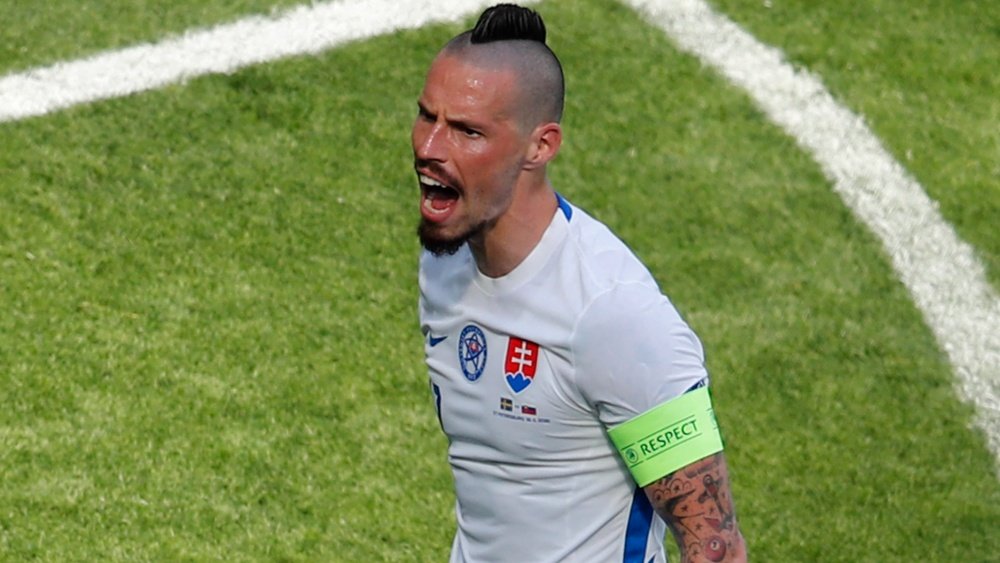 Hamsik bullish ahead of Slovakia's Spain decider. AFP
