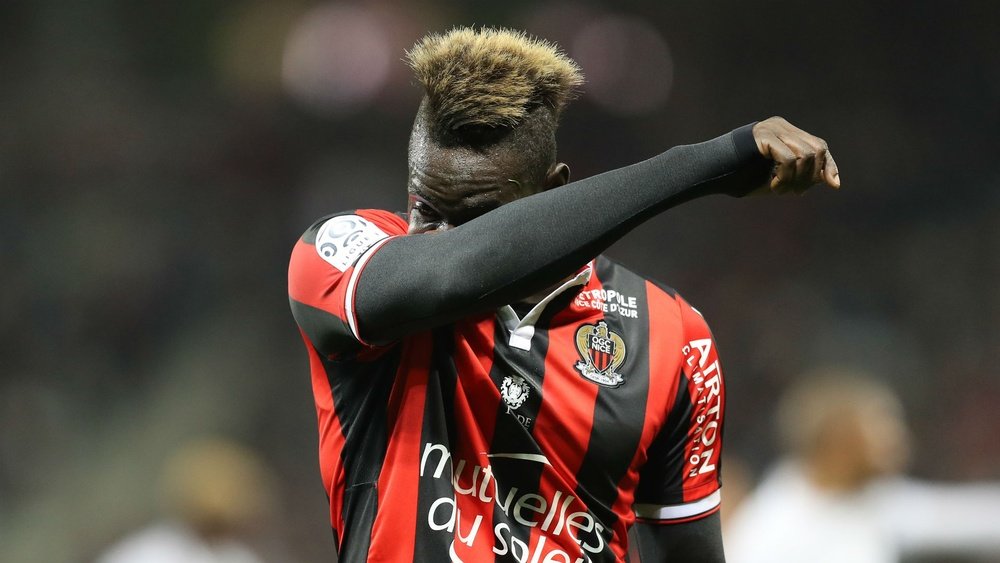 Mario Balotelli sous le maillot de Nice en Ligue 1. Goal