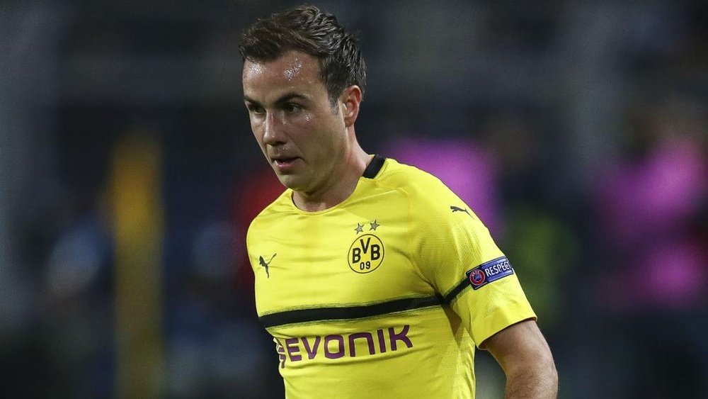 Mario Gotze will miss the game at Hertha. GOAL