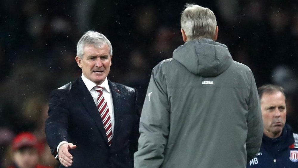 He's an outstanding manager – Hughes full of praise for rival Wenger