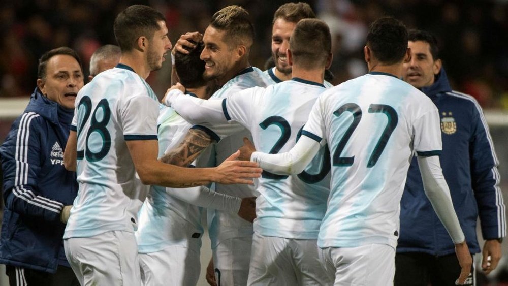 Argentina vence Marrocos sem Messi. Goal
