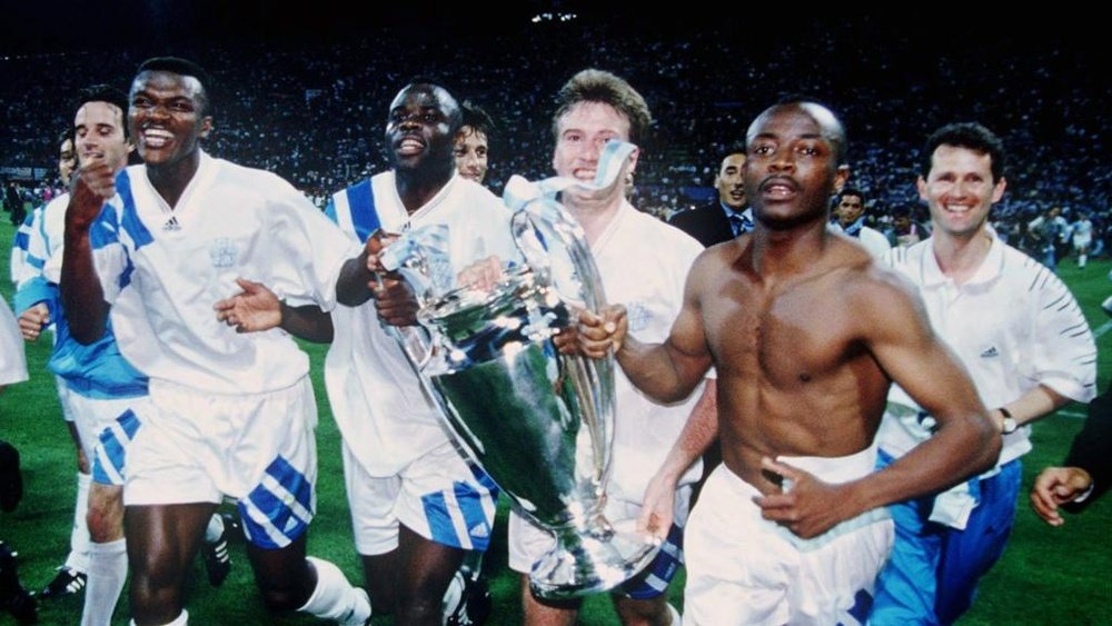 Marseille Champions League 1993. Goal