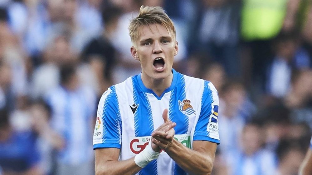 Odegaard aurait pu signer à Barcelone avant Madrid. AFP