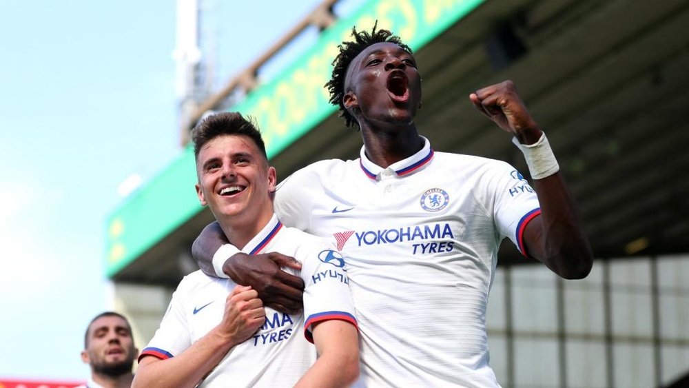 Klopp was full of praise for Mason Mount and Tammy Abraham. GOAL