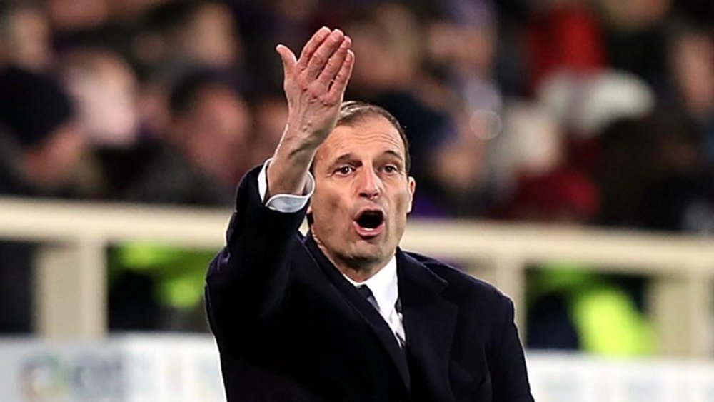 Massimiliano Allegri was pleased with his side's performance. GOAL