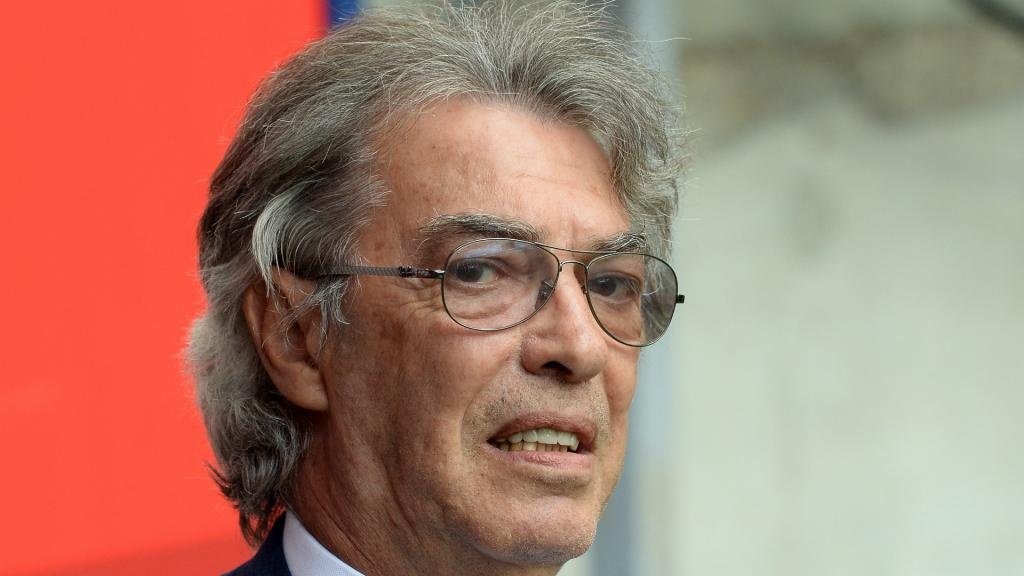 Moratti was a long-term president at Inter. GOAL