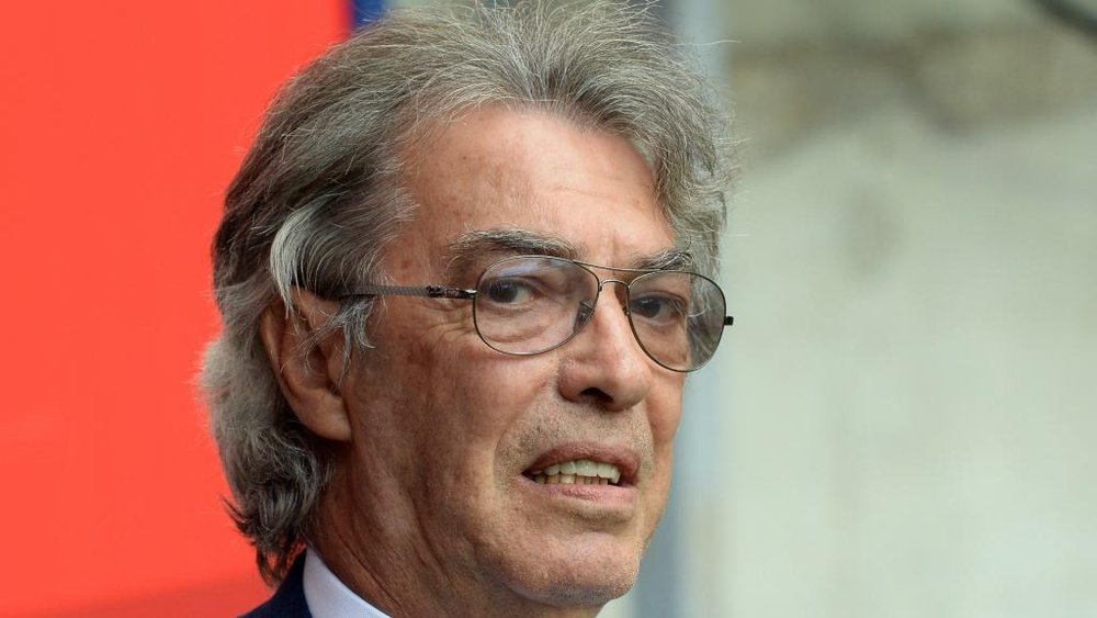 Moratti was a long-term president at Inter. GOAL